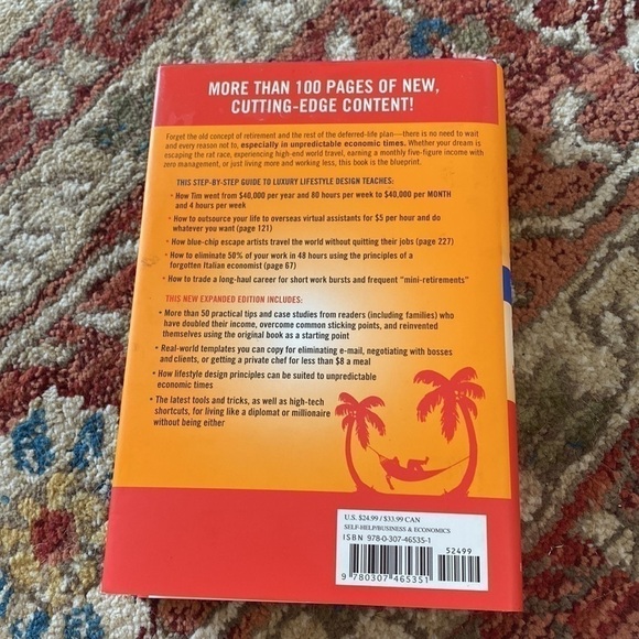 THE 4-HOUR WORKWEEK BY TIMOTHY FERRISS HARDBACK - Picture 2 of 3